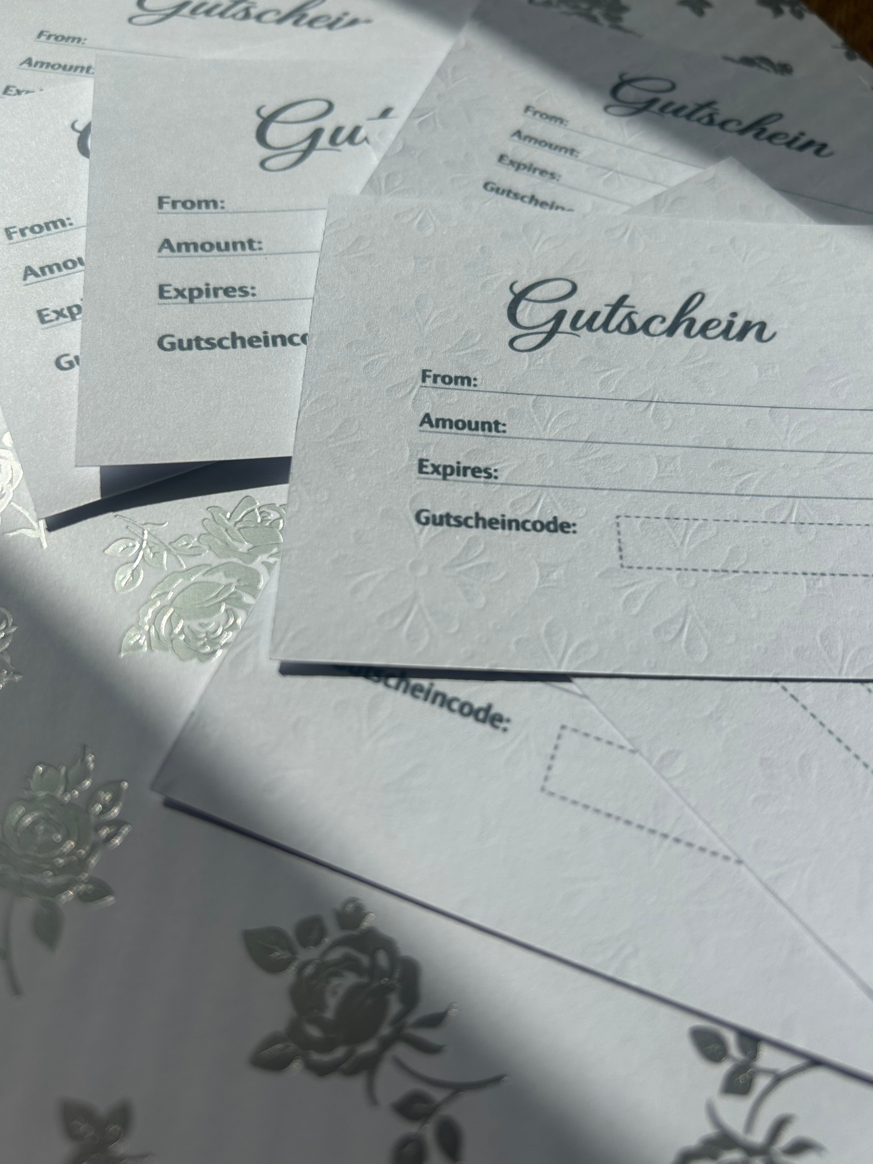 Geschenk Gutschein